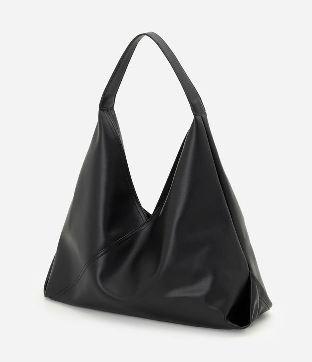 Cartera Hobo Mediana en PU con Recortes Estructurados 3