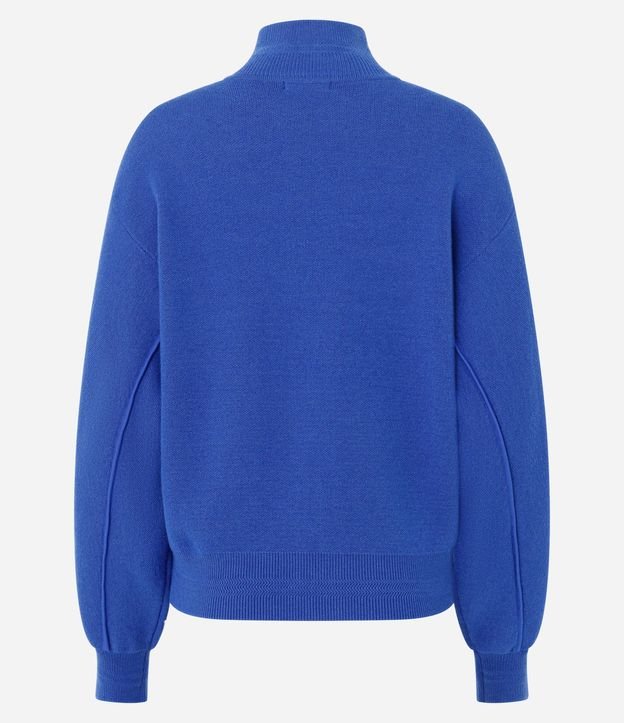 Campera Regular en Punto Pesado con Bolsillos Delanteros 9