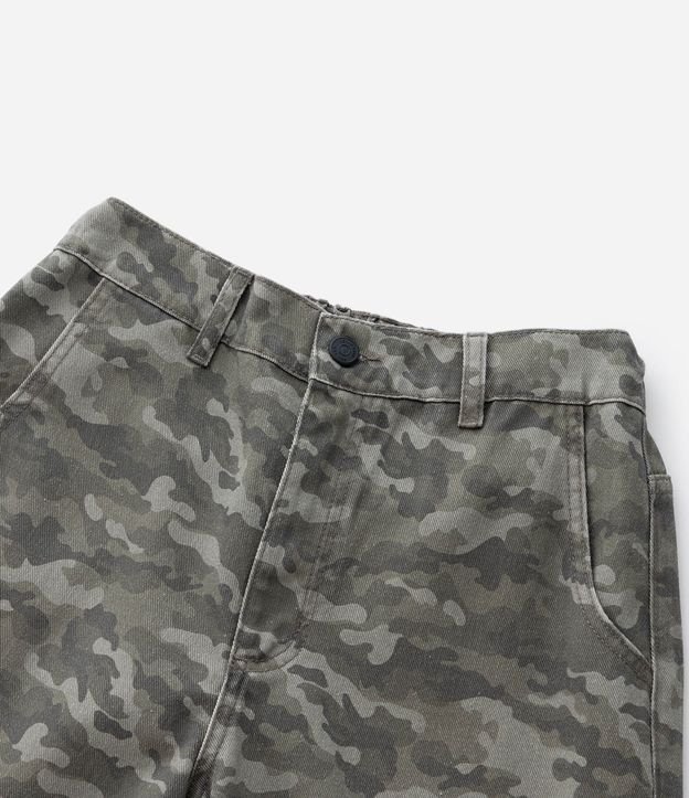 Pantalón Infantil Baggy con Estampa Camuflada – Talle 7 a 16 años 6