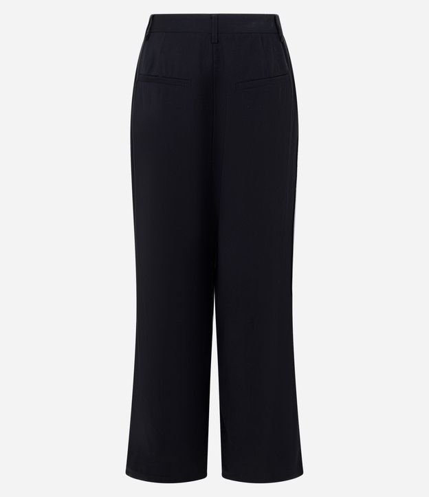 Pantalón Wide Sastre en Sarga 6