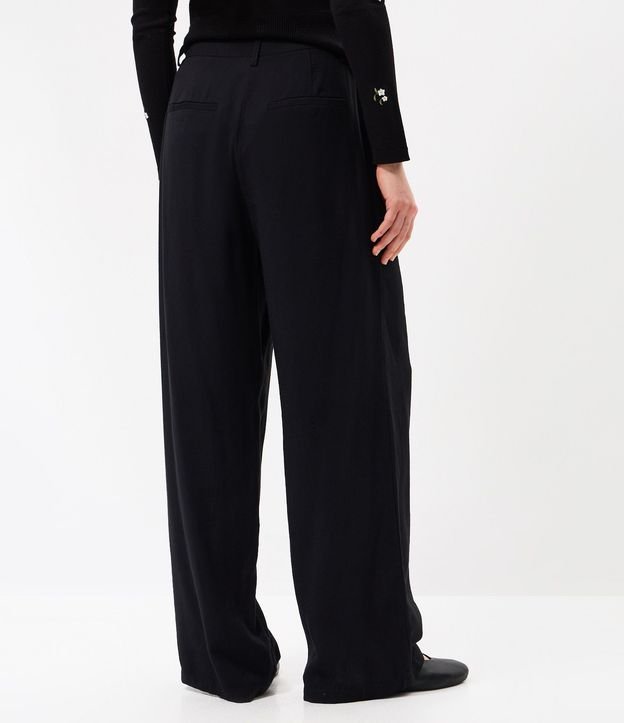 Pantalón Wide Sastre en Sarga 4