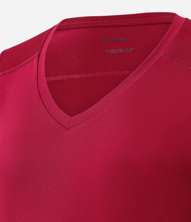 Remera Deportiva en Microfibra Agujerada con Ruedo Mullet 6
