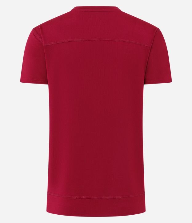 Remera Deportiva en Microfibra Agujerada con Ruedo Mullet 7