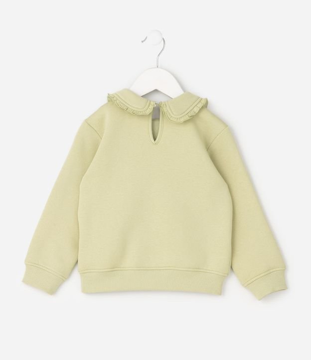 Algodón con Cuello muñeca Bordada - Talle 1 a 6 años 2