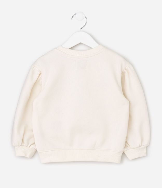 Buzo Infantil en Algodón con Bordado Floral  – Talle 1 a 6 años 3