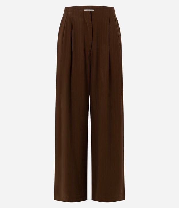 Pantalón Recto con Pliegues Delanteros 5