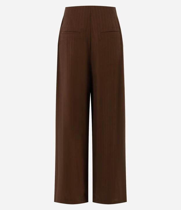 Pantalón Recto con Pliegues Delanteros 7