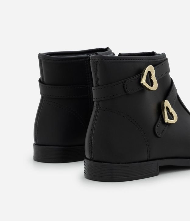 Bota Infantil con Salto y Hebilla Corazón – Talle 26 a 35 2