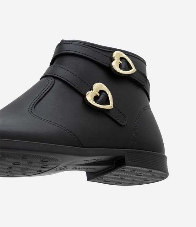 Bota Infantil con Salto y Hebilla Corazón – Talle 26 a 35 3
