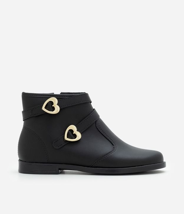 Bota Infantil con Salto y Hebilla Corazón – Talle 26 a 35 5