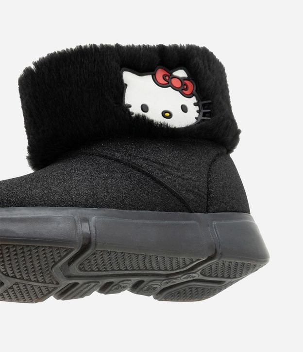 Bota Infantil Hello Kitty con LED y Pelitos – Talle 20 a 27 3