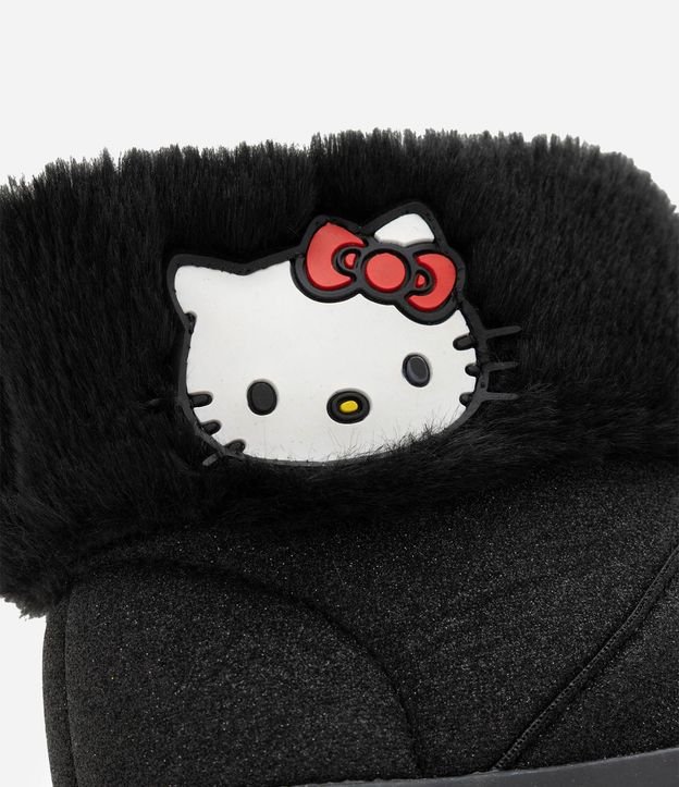 Bota Infantil Hello Kitty con LED y Pelitos – Talle 20 a 27 4