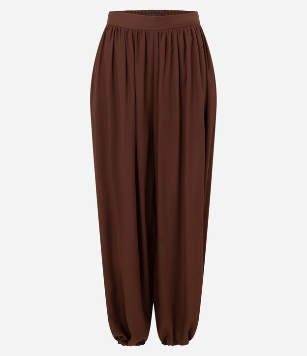 Pantalón Ballon con Transparencia y Cintura Elástica 5