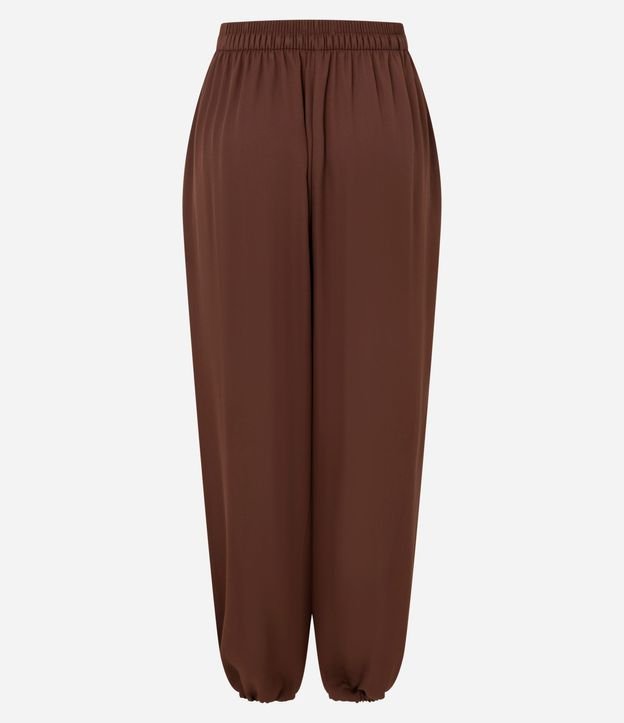 Pantalón Ballon con Transparencia y Cintura Elástica 6