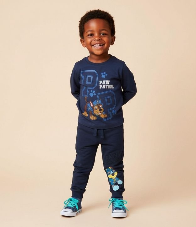 Remera Infantil con Estampado Chase Paw Patrol  – Talle 2 a 6 años 1