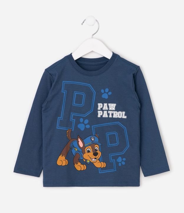 Remera Infantil con Estampado Chase Paw Patrol  – Talle 2 a 6 años 2