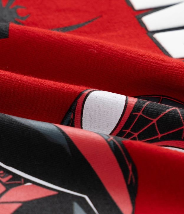 Remera Infantil en Algodón Estampa Spider-Man - Talle 4 a 12 años 5