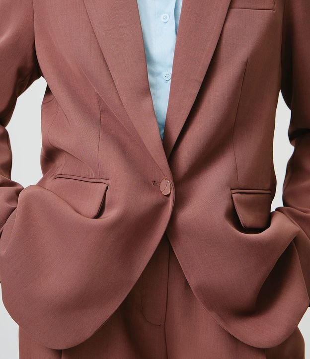 Blazer Confort Estructurado con Forro Interno 3