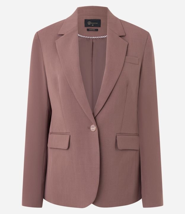 Blazer Confort Estructurado con Forro Interno 5