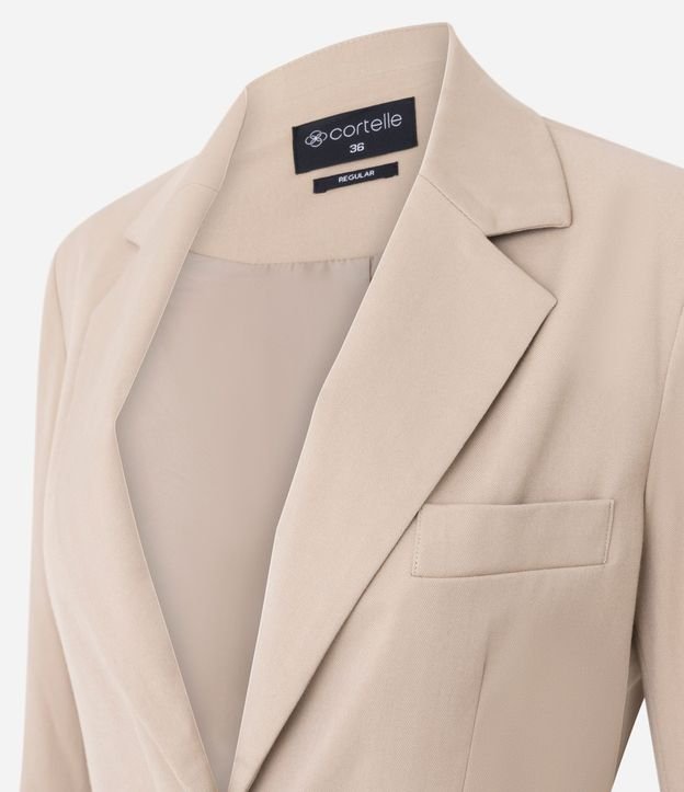 Blazer Sastre con Cinturón Largo en PU 8