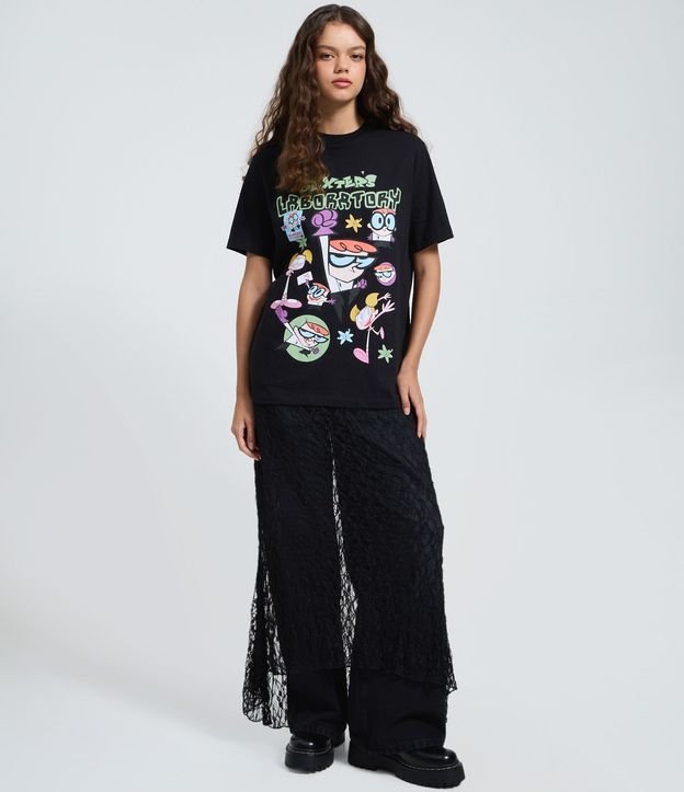 Remera en Algodón con Estampado Laboratório de Dexter 2