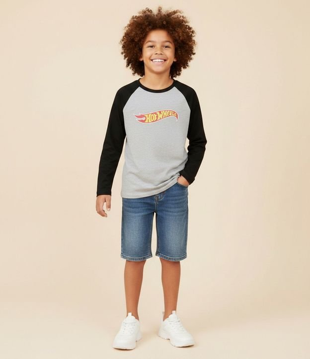 Remera Infantil con Lettering Hot Wheels – Talle 4 a 12 años 1