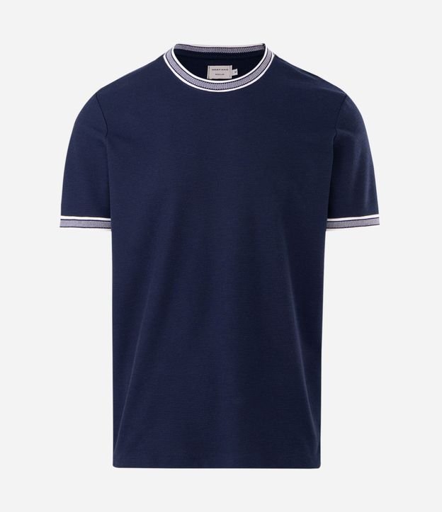 Remera Regular en Algodón Texturizado 4