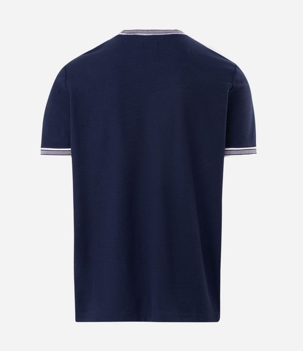 Remera Regular en Algodón Texturizado 5