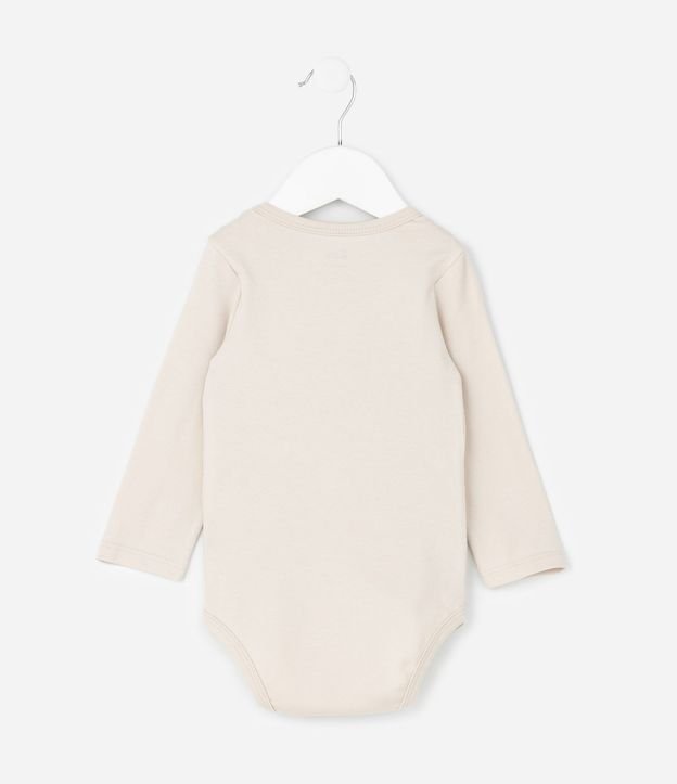 Body Infantil con Estampa de Dinosaurio – Talle RN a 18 Meses 3