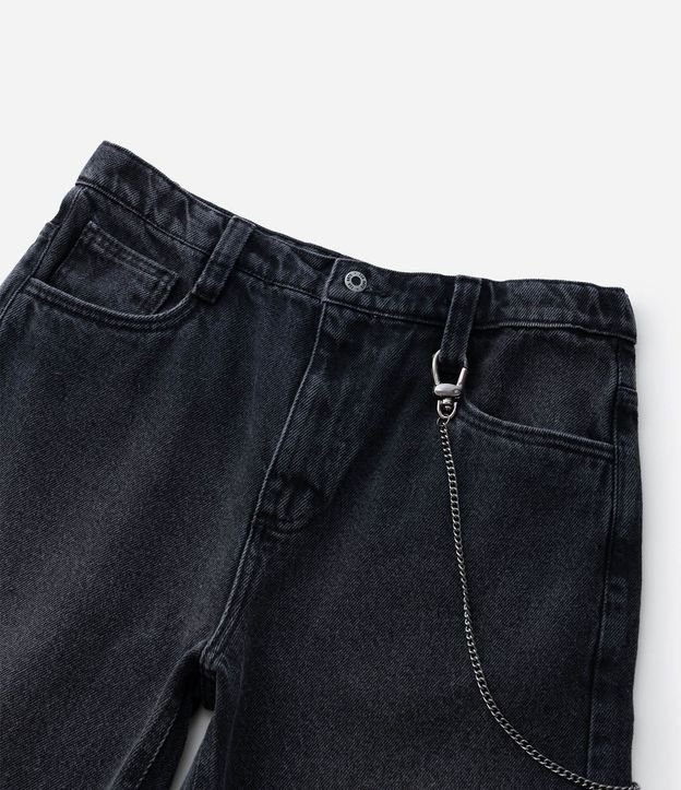 Pantalón Infantil Super Baggy en Jeans con Cadena – Talle 5 a 14 años 7
