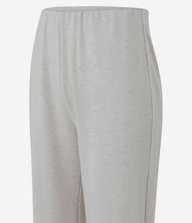 Pantalón en Rib con Modelo Recta 6