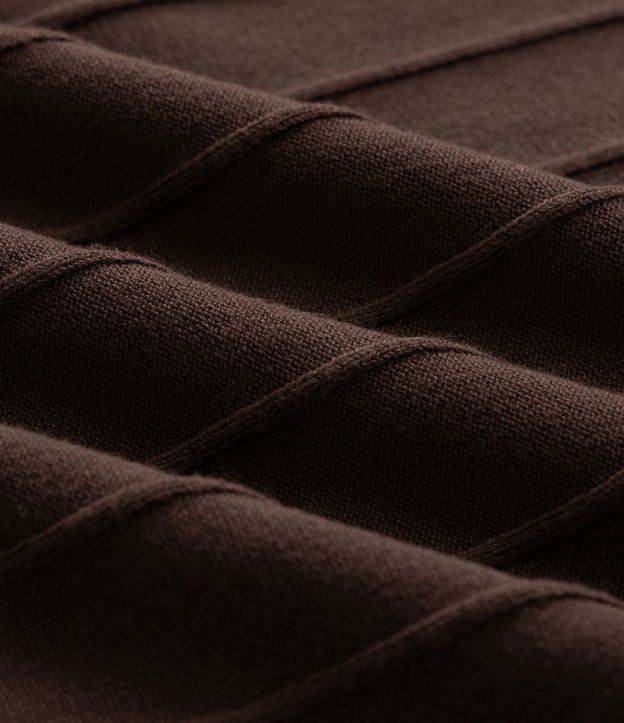 Camisa Polo en Punto con Textura Vertical 7