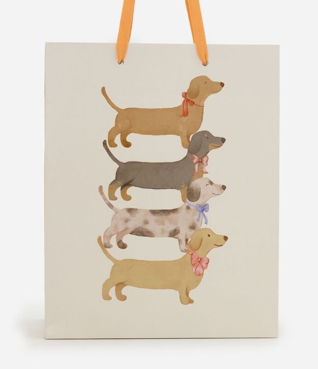 Bolsa de Regalo Pequena con Estampa de Perro Salsicha 2
