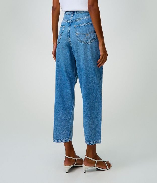 Pantalón Carrot en Jeans con Cintura Alta 3