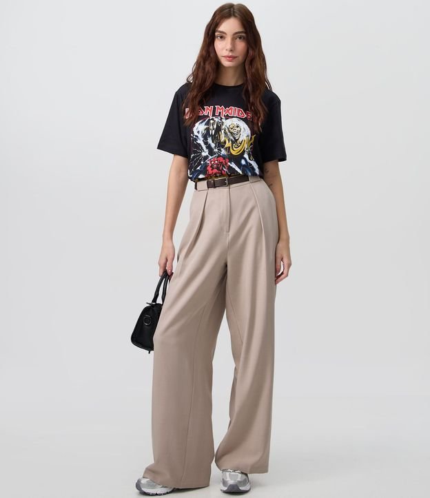 Pantalón Pantalona con Cinturón y Sastre