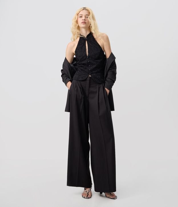 Pantalón Sastrería con Pliegues