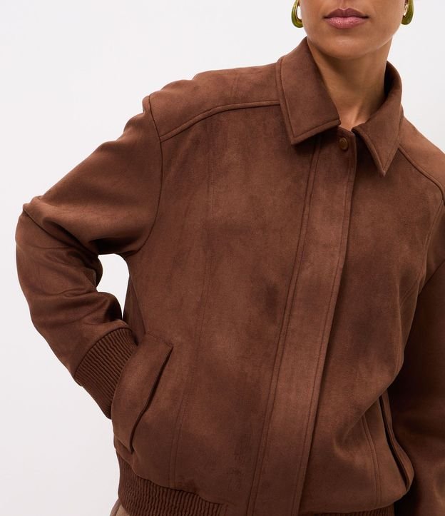Campera en Gamuza con Elástico en el Ruedo 4