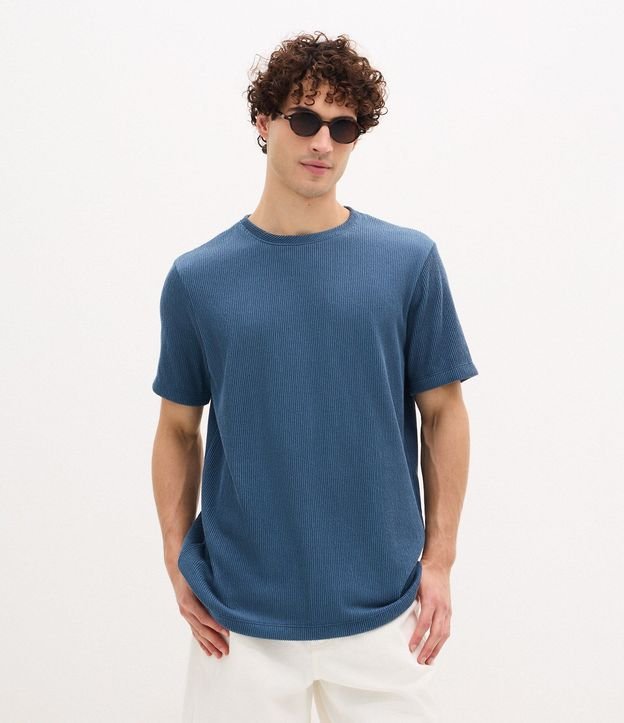 Remera Texturizada en Media Malla 2