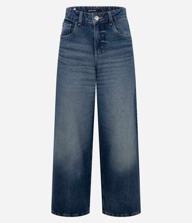 Pantalón Super Wide Jeans con Cintura Mediana 5