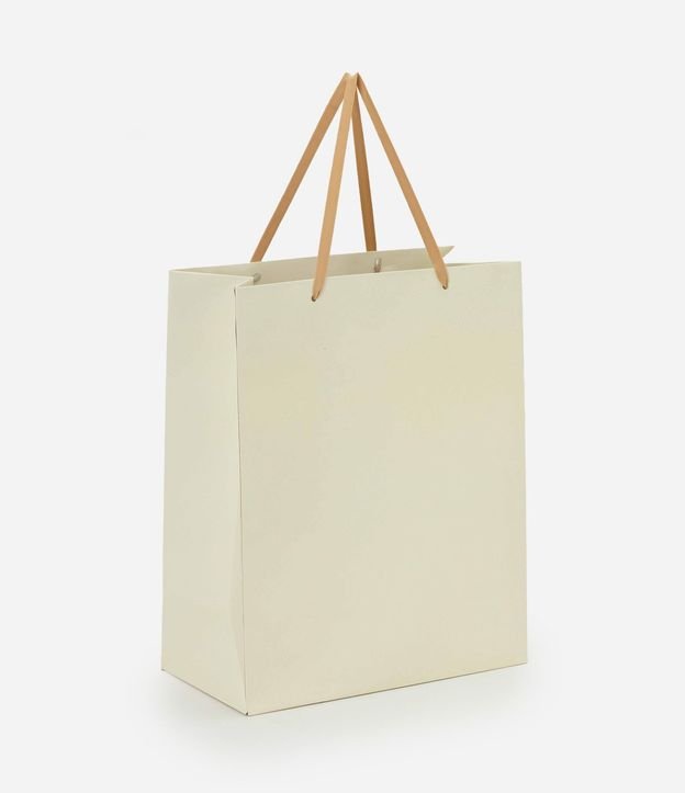 Bolsa de Regalo Pequeña con Textura de Flores