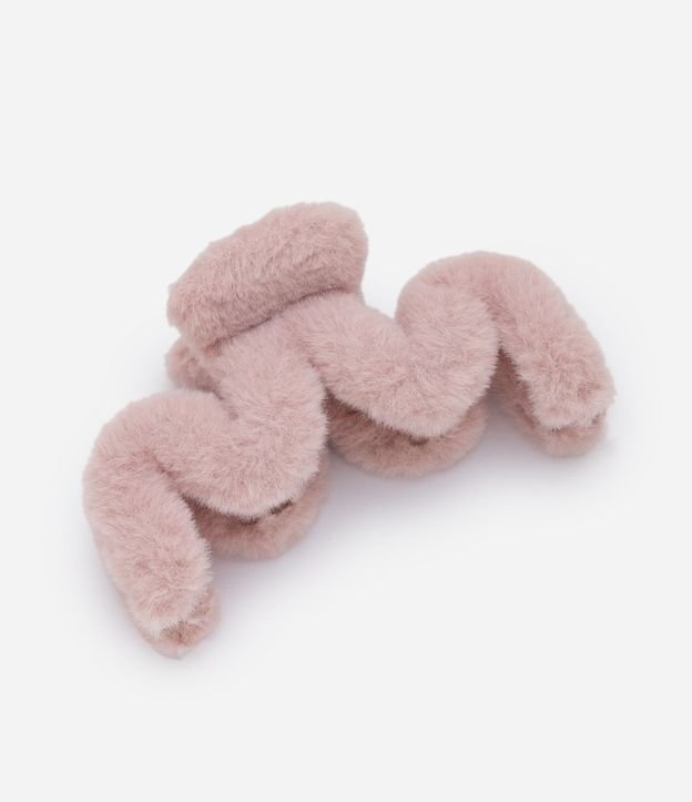 Pinza para el Pelo Zigzag con Textura de Pelos 1