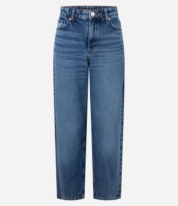 Pantalón de jean Baggy con Cintura Mediana 5