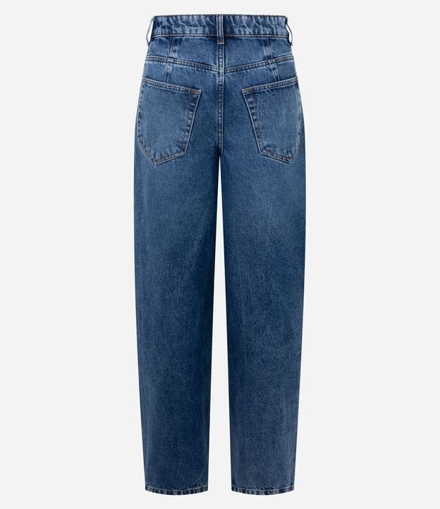 Pantalón de jean Baggy con Cintura Mediana 6