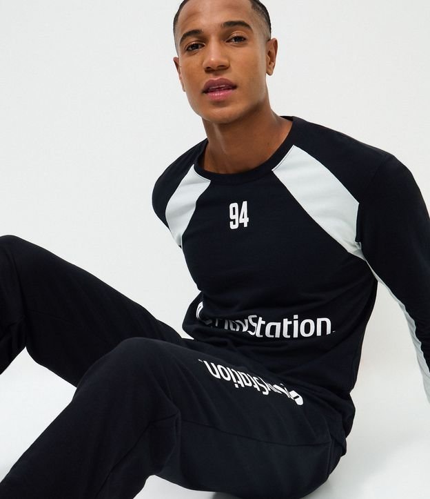Pijama Largo Licenciado Playstation Oversized 3