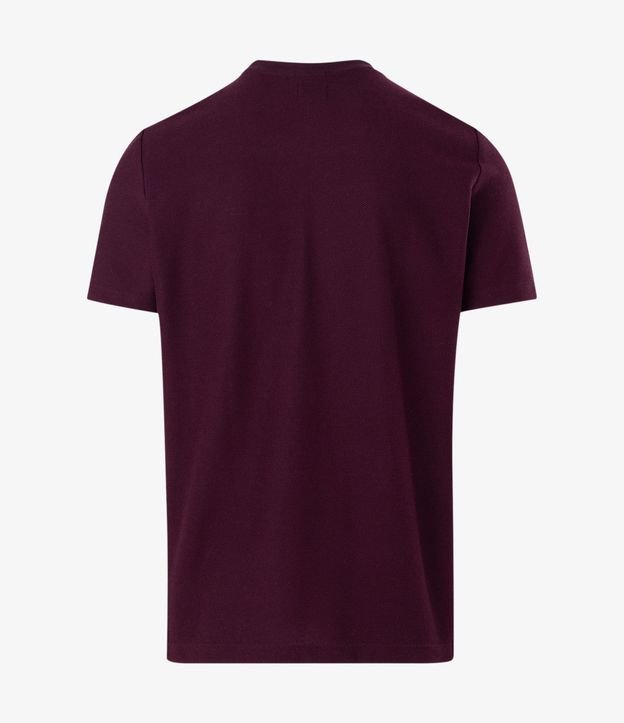 Remera Regular con Textura Colmena 3