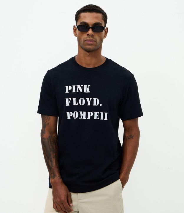 Remera Comfort Manga Corta Pink Floyd Pompeii