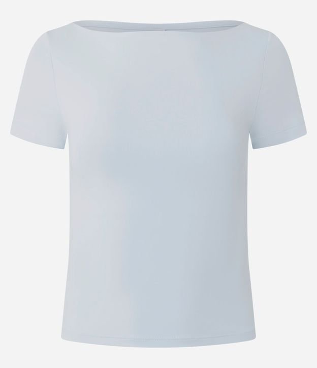 Blusa Manga Corta con Escote Canoa 6