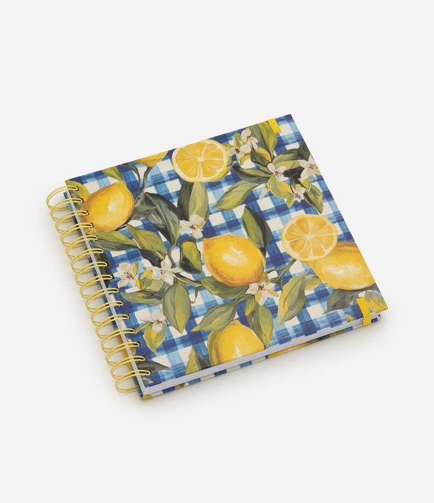 Cuaderno Capa Dura con Estampa de Limón