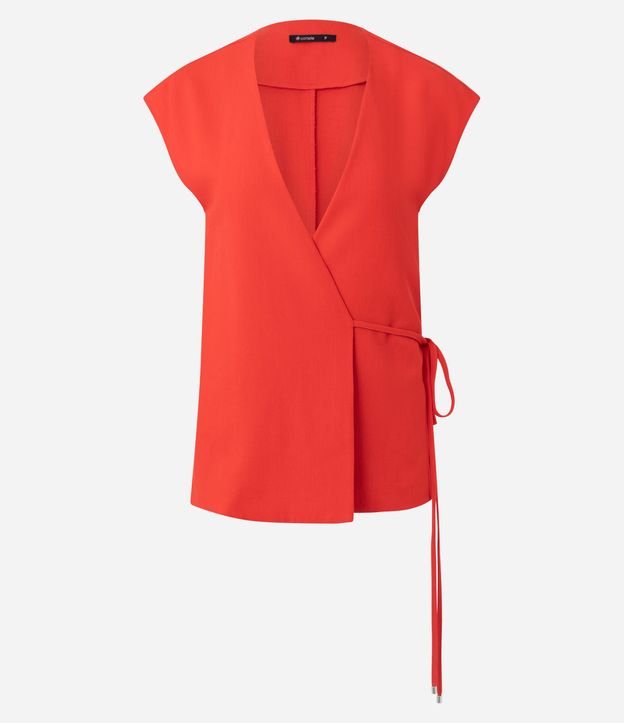 Blusa Sastre Traspasada con Lazo 6