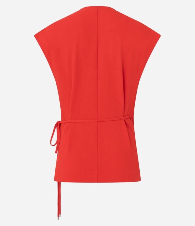 Blusa Sastre Traspasada con Lazo 8